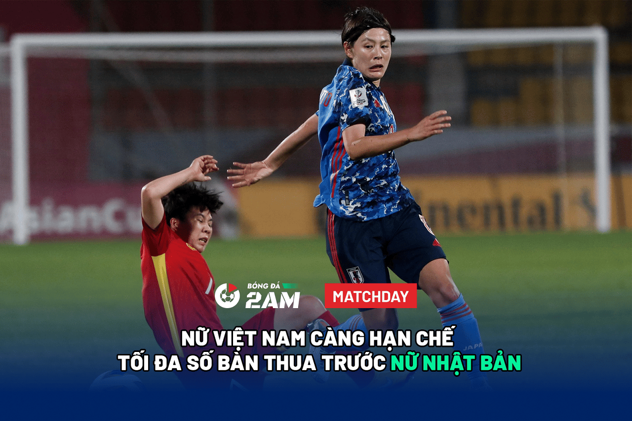Nữ Việt Nam càng hạn chế tối đa số bàn thua trước nữ Nhật Bản. 